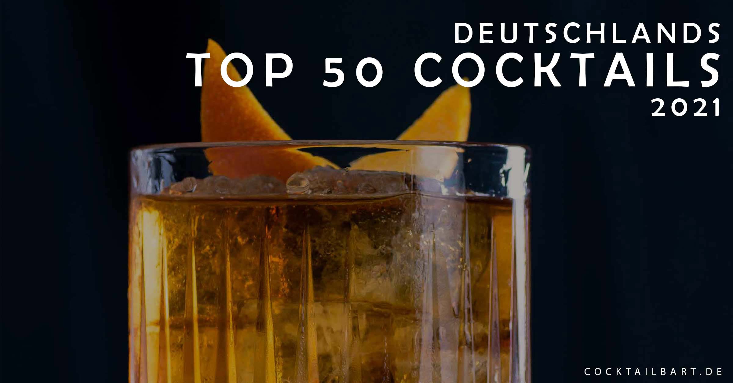 Deutschlands beliebteste Cocktails 2021.