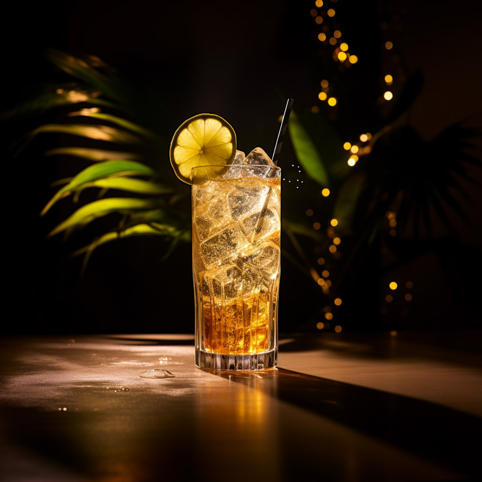 Ein Fizz-Cocktail auf Rum-Basis.