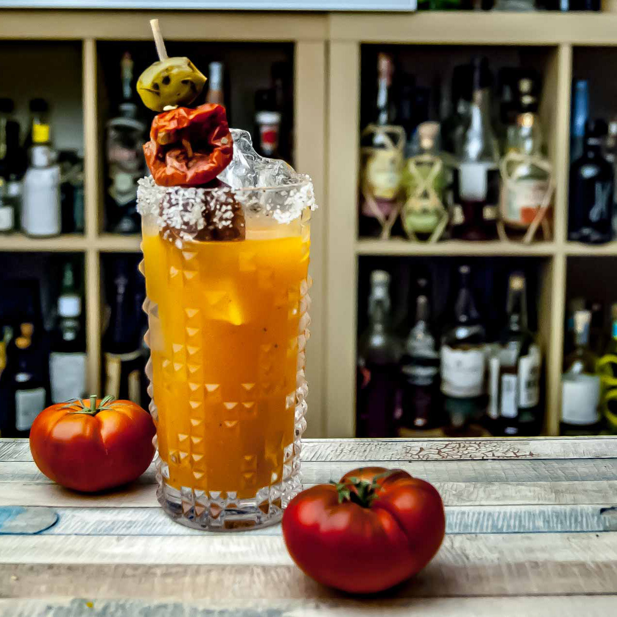 Der Red Snapper Cocktail ist eine Bloody Mary mit Stil.