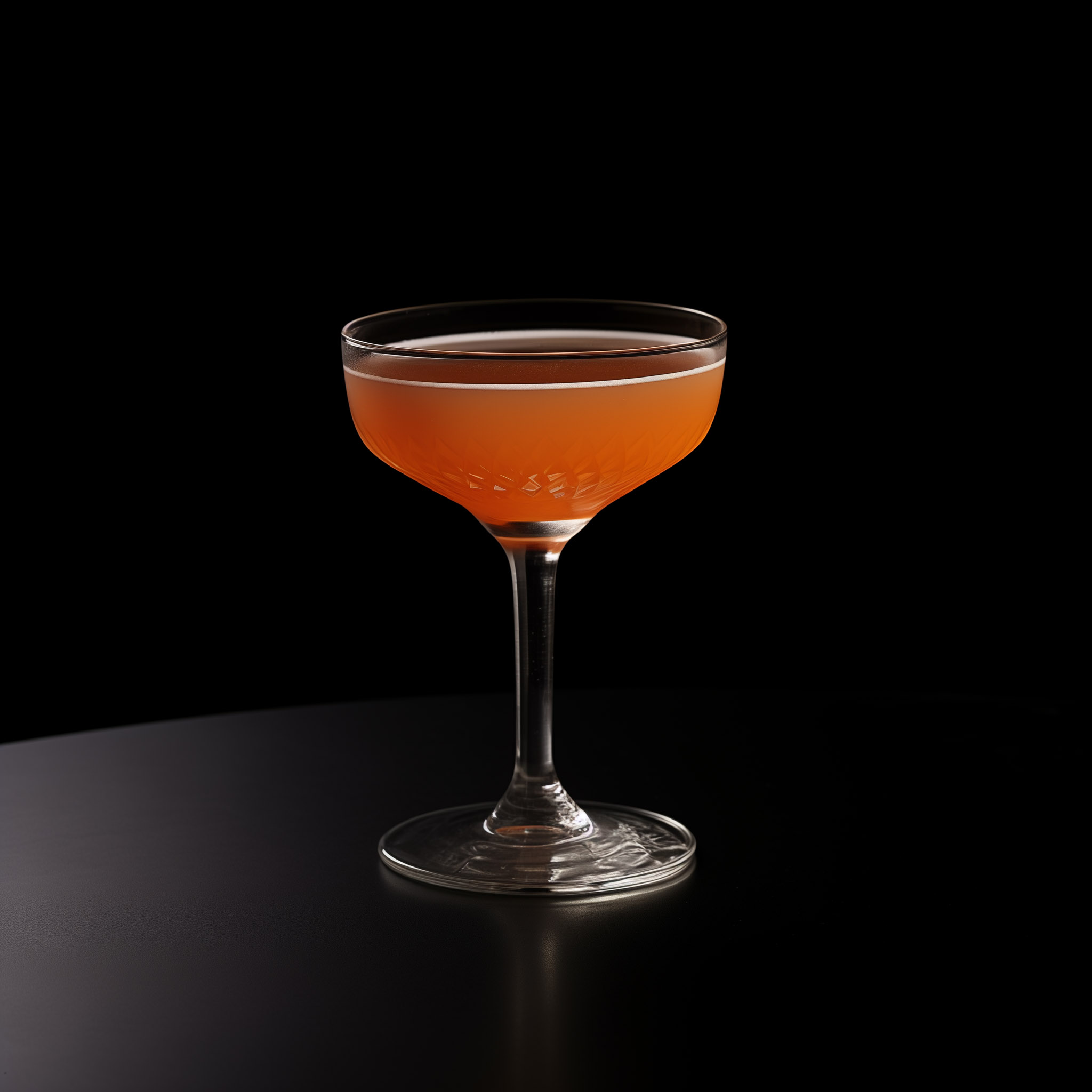 Ein moderner Japanese Cocktail aus Cognac, Orgeat und Cocktail Bitters.